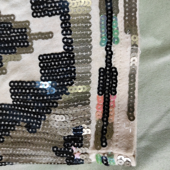 Express geometric patterned skirt - Picture 4 of 7